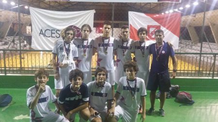 Acesc Futsal sub 15 campeão