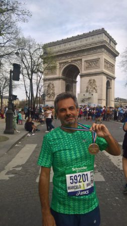 08 04 2018 maratona de Paris Marcelo Picarelli