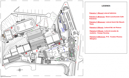 Mapa Locais de Plantios Paineiras