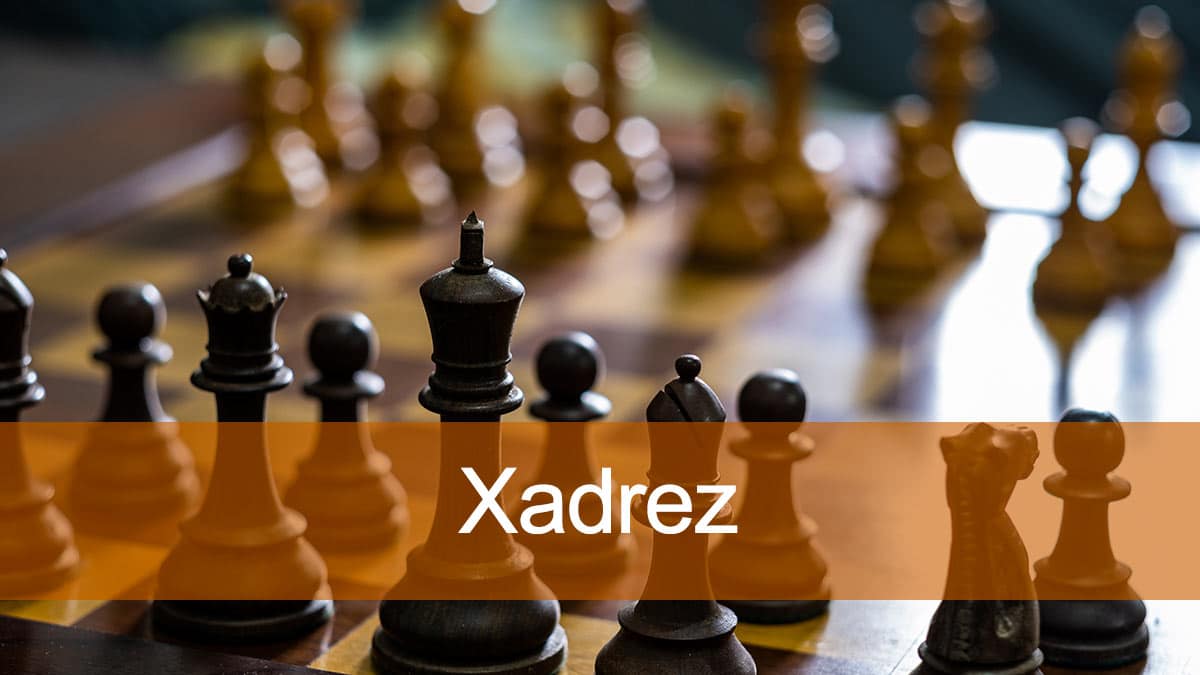 Venha aprender xadrez! Aulas podem ser on-line ou presenciais