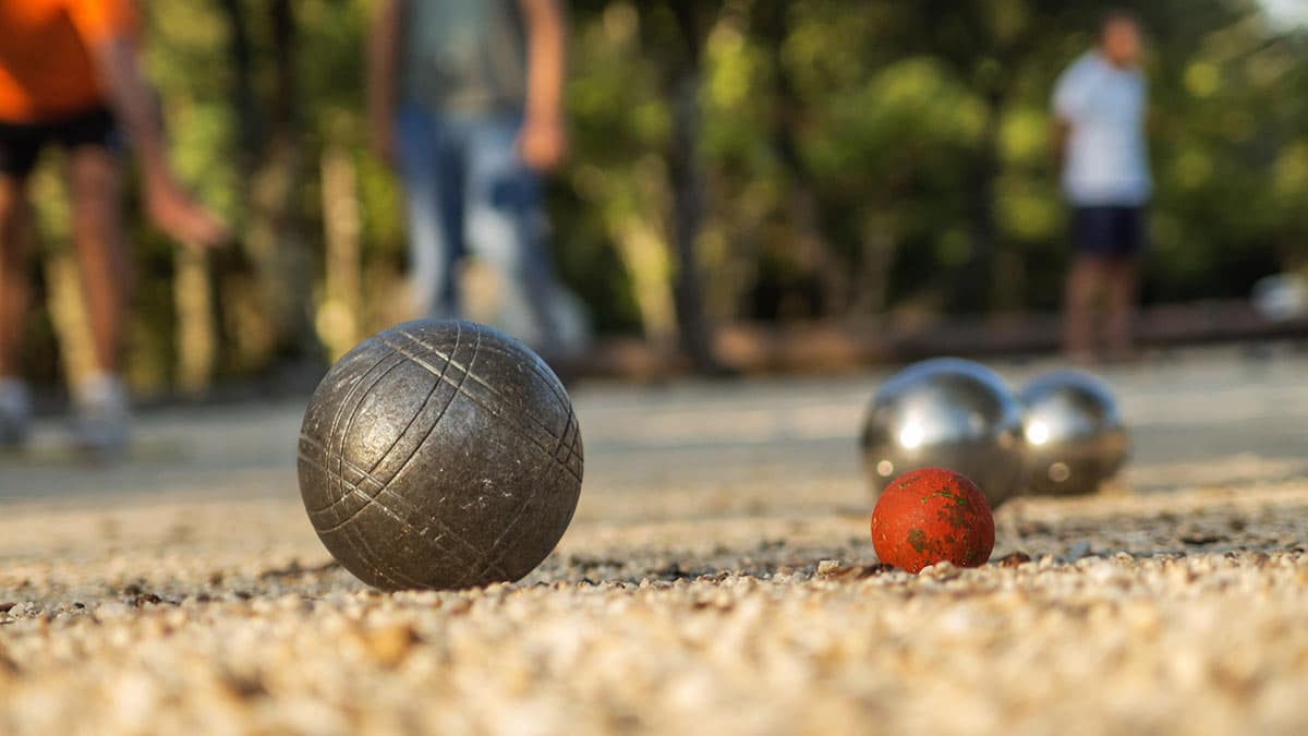 RARIDADE - ANTIGA BOLA PARA JOGO DE BOCHA DATADA 1920