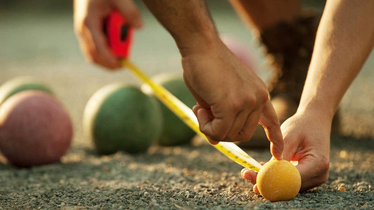 RARIDADE - ANTIGA BOLA PARA JOGO DE BOCHA DATADA 1920