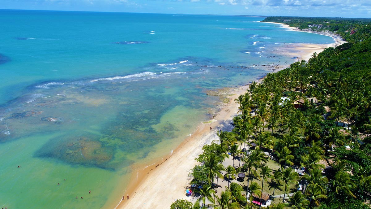 praia de Trancoso, Porto Seguro, Bahia, Brasil
