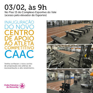 3101 insta Inauguracao Novo Centro de Apoio ao Atleta Competitivo CAAC