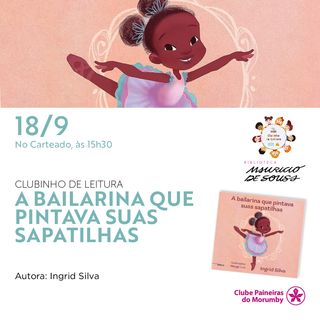 2908 insta Clubinho de Leitura Bailarina que Pintava Sapatilhas