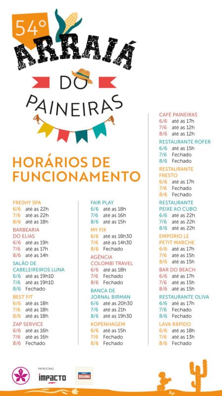 0505 story 54 Arraia Horarios de Concessionarios