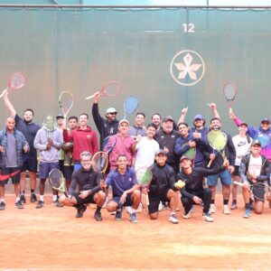 Na imagem, treinadores que participaram da Capacitação da CBT no Paineiras.