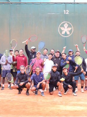 Na imagem, treinadores que participaram da Capacitação da CBT no Paineiras.