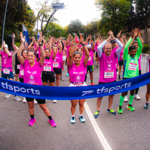 Na imagem, momento da largada da 1ª Paineiras Running.